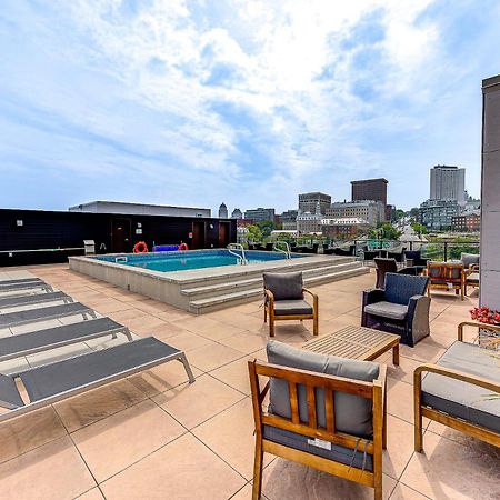 Le Dark Luxury Nice View And Rooftop Pool Villa Quebec City Luaran gambar