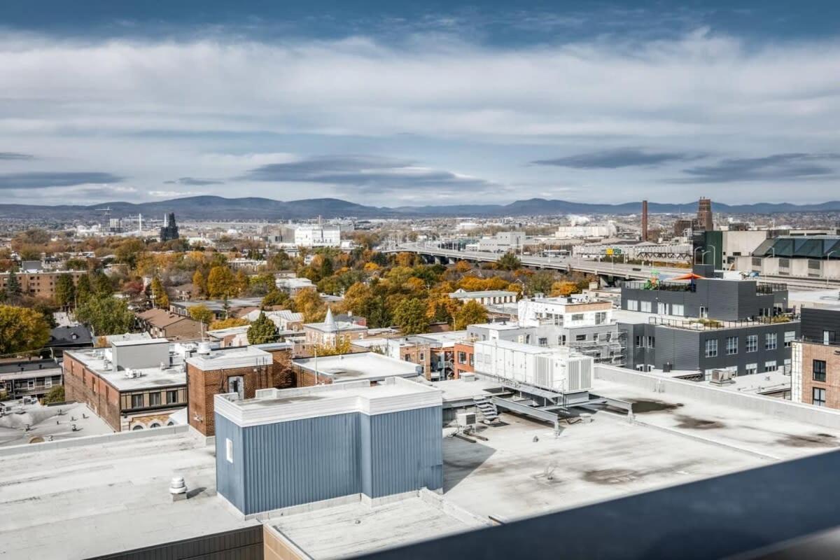 Le Dark Luxury Nice View And Rooftop Pool Villa Quebec City Luaran gambar