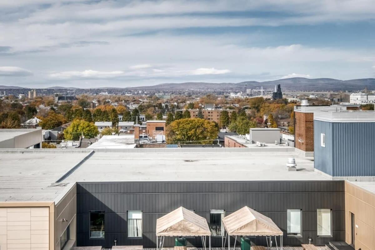 Le Dark Luxury Nice View And Rooftop Pool Villa Quebec City Luaran gambar